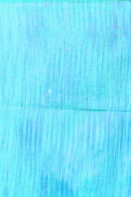 Magenta And Sky Blue Blended Cotton With Ghicha Stripes And Pallu 2