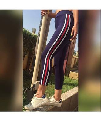 Blue Designer Womens Jeggings Free Size 1