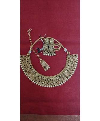 gold stone necklace sets 2