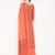Orange Handblock Print Palazzo Suit Set