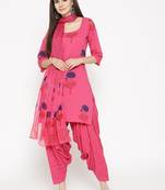 Rani Handblock Print Patiala Suit Set