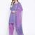 Purple Handblock Print Patiala Suit Set