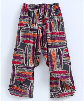 Orange And Pink Semi Patiala Salwar With Pink Top And Orange Dupatta 4