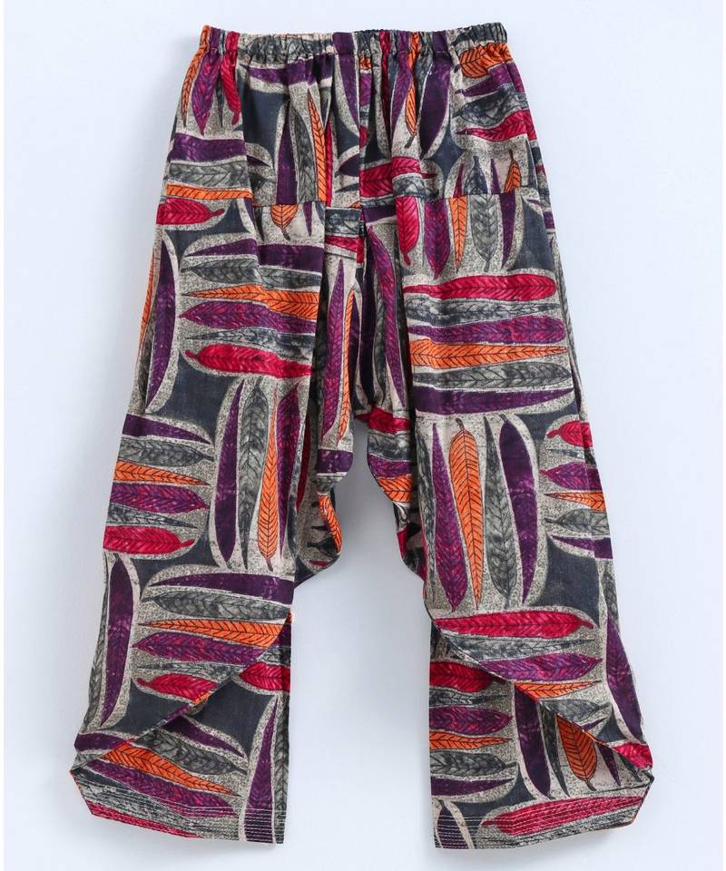 Orange And Pink Semi Patiala Salwar With Pink Top And Orange Dupatta