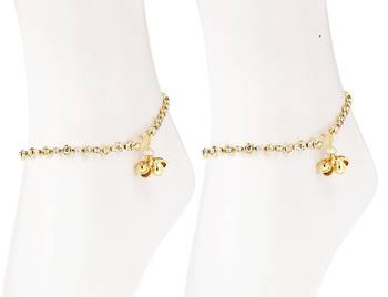 White diamond anklets 1