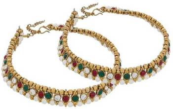 Multicolor diamond anklets 1