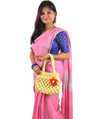 Nisuj Fashion's Handicrafted Macrame Ladies Handbags For Girls 1