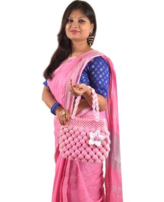 Nisuj Fashion's Handicrafted Macrame Ladies Handbags For Girls 1