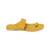 Yellow Womens Leather Chappal