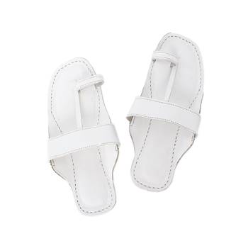 White Women sandal 1
