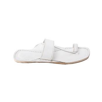 White Women sandal 3