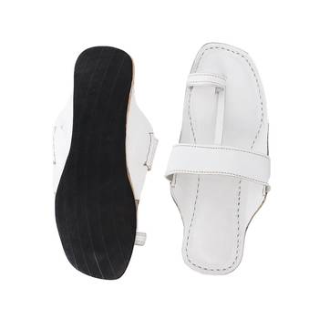 White Women sandal 4