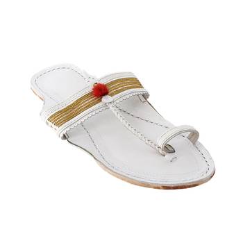 White Women sandal 2