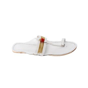 White Women sandal 3