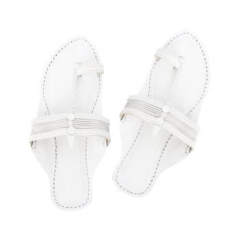 White Women sandal 1