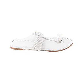 White Women sandal 3