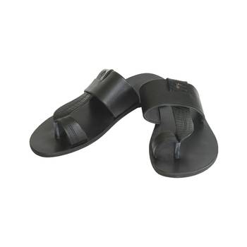 Black Brown Mens Sandals 4