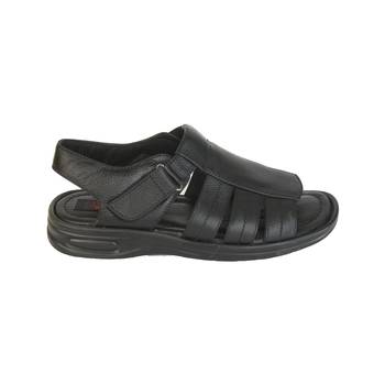 Black Brown Mens Sandals 3