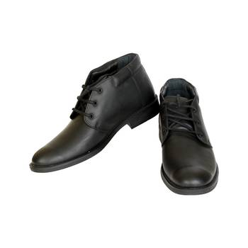 Black Brown Tan Mens Shoe 4
