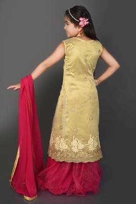 White Embroidered Net Lehenga Choli Dupatta 5