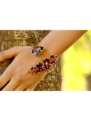 Brown bracelets 1