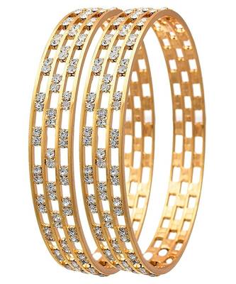 Set of 2 Stone-Studded Bangles and Bracelets 4