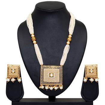 White Necklace Sets 1