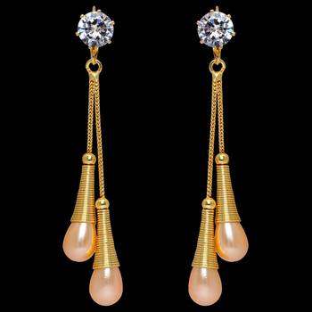 Gold Danglers Drops 2