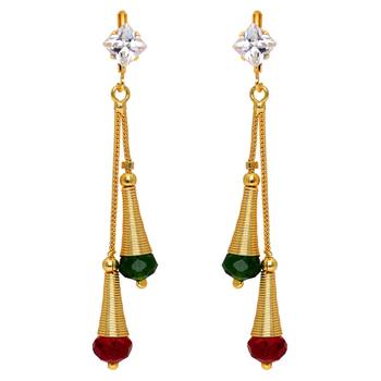 Maroon Danglers Drops 1