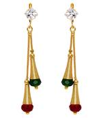 Maroon Danglers Drops