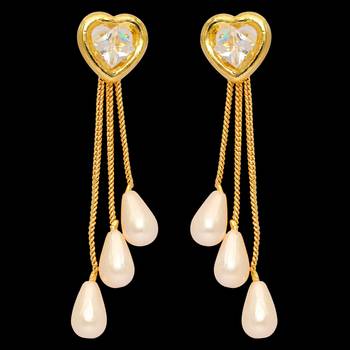 Gold Danglers Drops 2