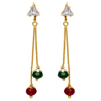 Maroon Danglers Drops 1