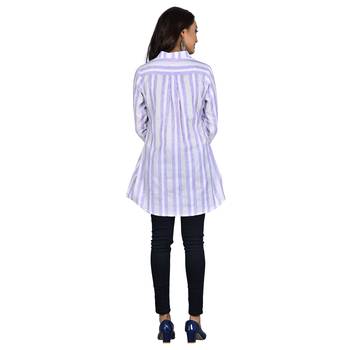 Purple printed cotton ethnic-kurtis 2