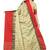Cream Weaving Embroidered Cotton Saree With Blouse