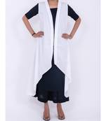 White cotton shrug