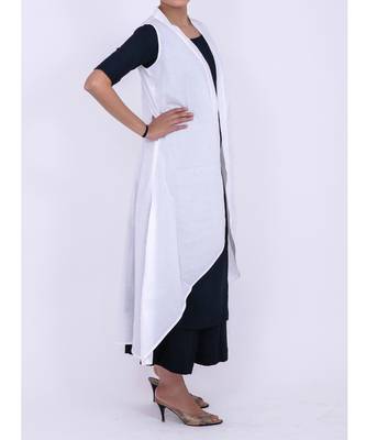 White cotton shrug 2
