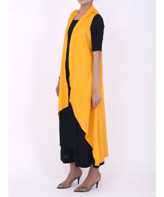 yellow rayon shrug 3