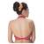 Banglori Silk Halter Neck Embroidery Pink Sleeveless Princess Cut Backless Readymade Saree Bikini Blouse