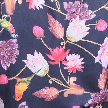 Multicolor printed satin ethnic-kurtis 5
