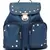 Lucid Solid Blue PU Backpack