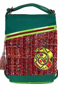 Mistique Women's Canvas Green backpack