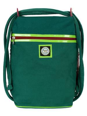 Mistique Women's Canvas Green backpack 3