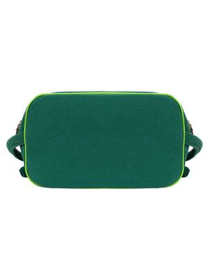 Mistique Women's Canvas Green backpack 5