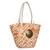 Fibo Orange Natural Fibre Shoulder Bag