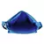 Whimsical Blue Canvas Messenger Bag