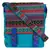 Tracery Blue Jacquard Messenger Bag