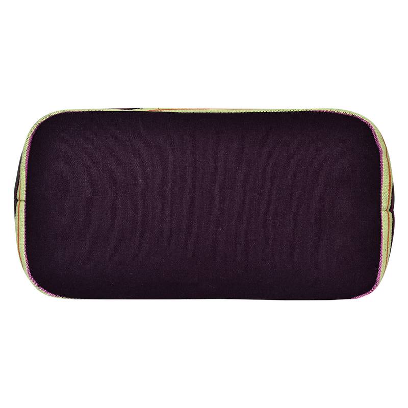 Streak Black Cotton Tote Bag