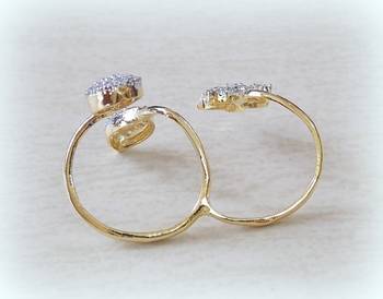 Stylish Fine Stud Ring 2