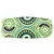 Orb Green Canvas Shoulder Bag