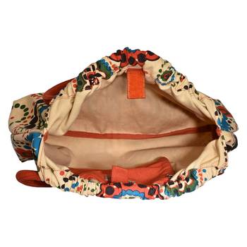 Orb Yellow Canvas Shoulder Bag 5